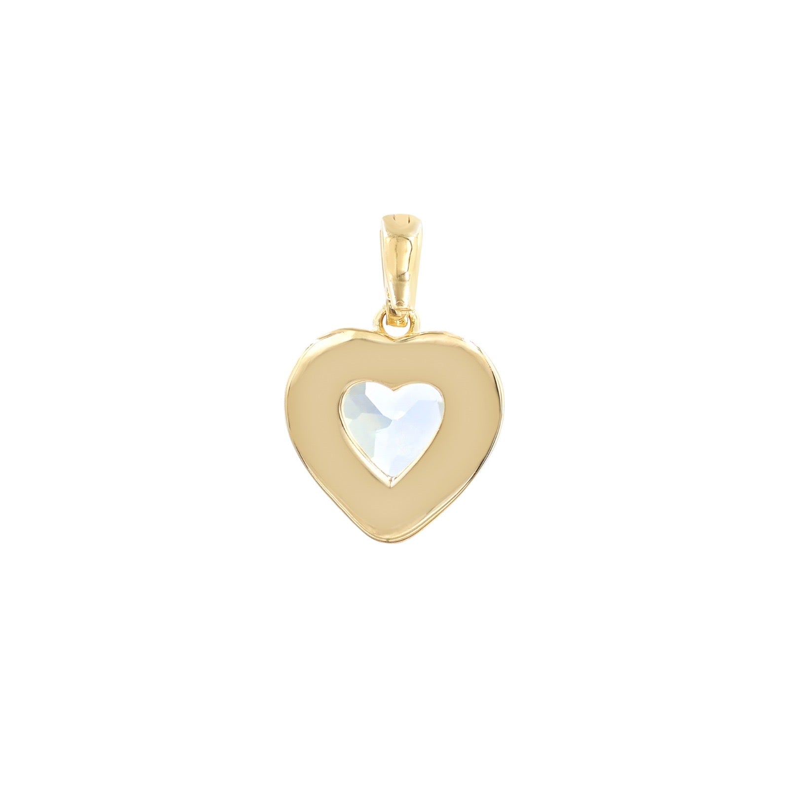 Pendentif Joli Cœur – Topaze Bleue