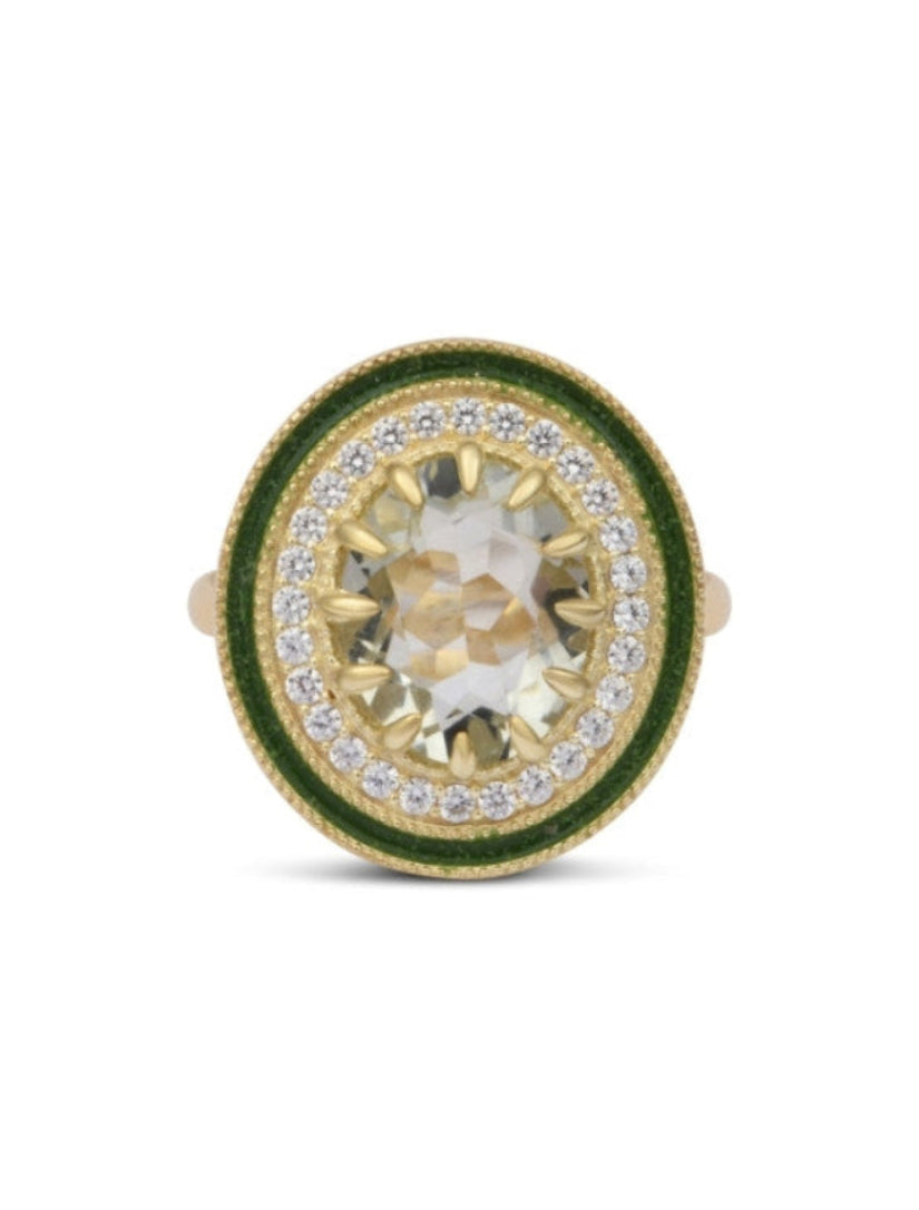 Bague Victoria – Prasiolite