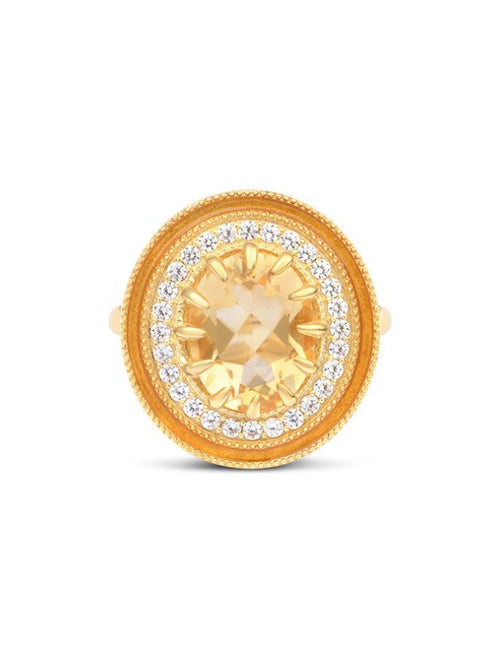 Bague Victoria – Citrine