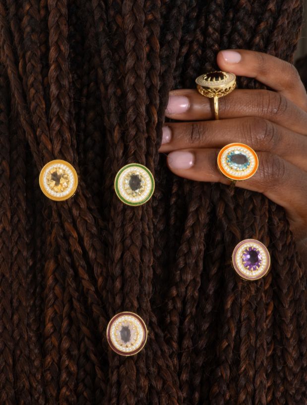 Bague Victoria – Grenat