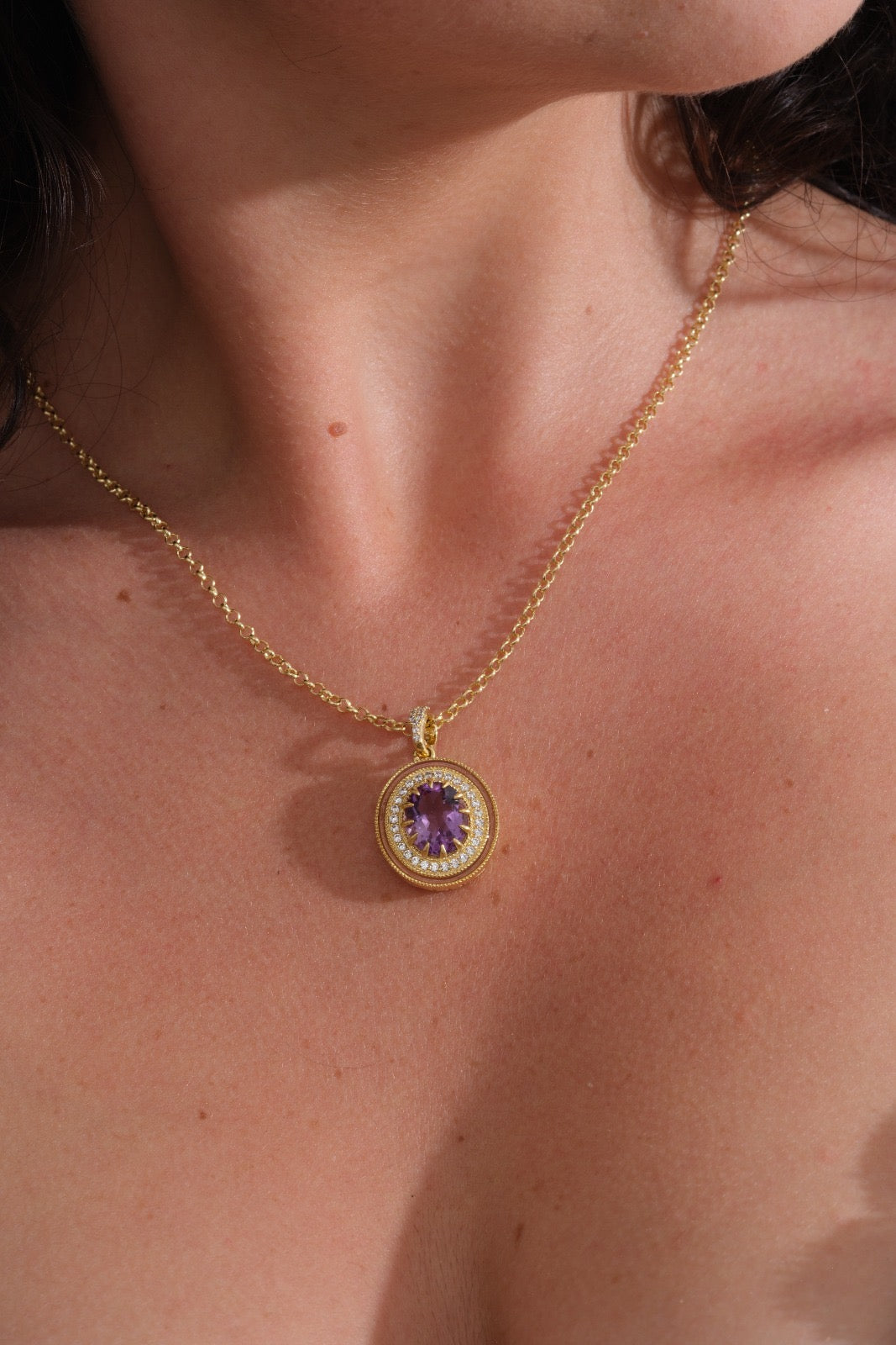 Pendentif Victoria – Améthyste