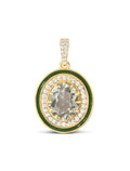 Pendentif Victoria – Prasiolite