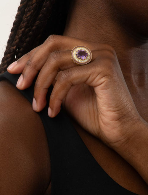 Bague Victoria – Améthyste