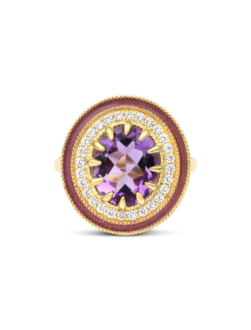 Bague Victoria – Améthyste