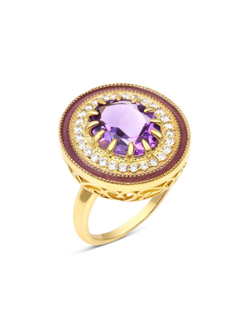 Bague Victoria – Améthyste