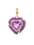 Pendentif Joli Cœur – Améthyste