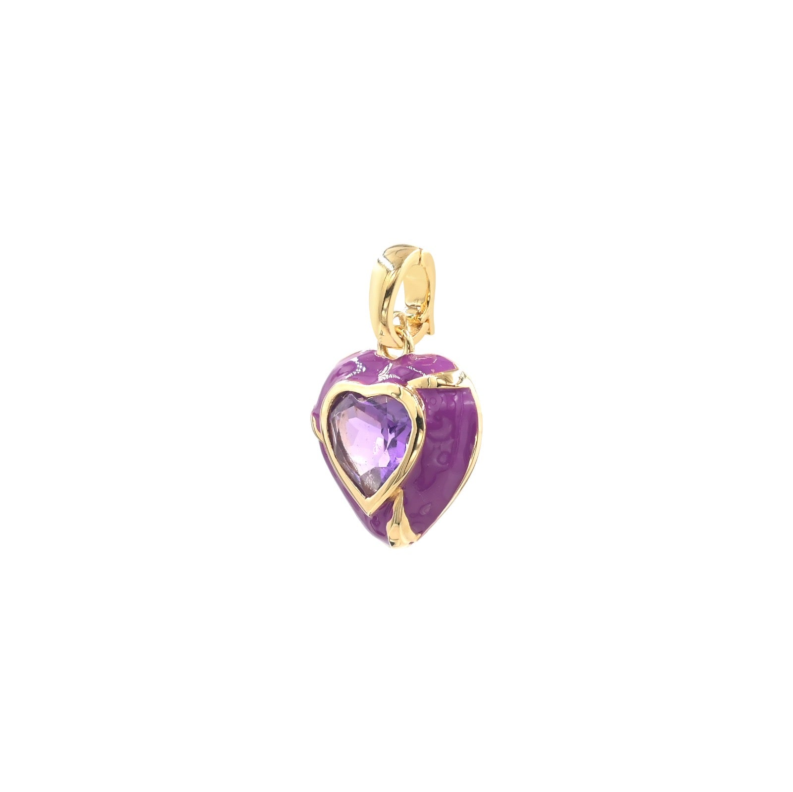 Pendentif Joli Cœur – Améthyste