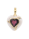Pendentif Joli Cœur – Grenat